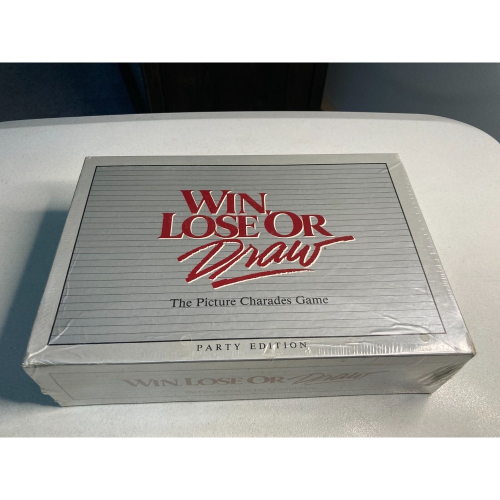 VINTAGE WIN LOSE OR DRAW BOARD GAME 4710 MILTON BRADLEY 1988 BRAND NEW SEALED